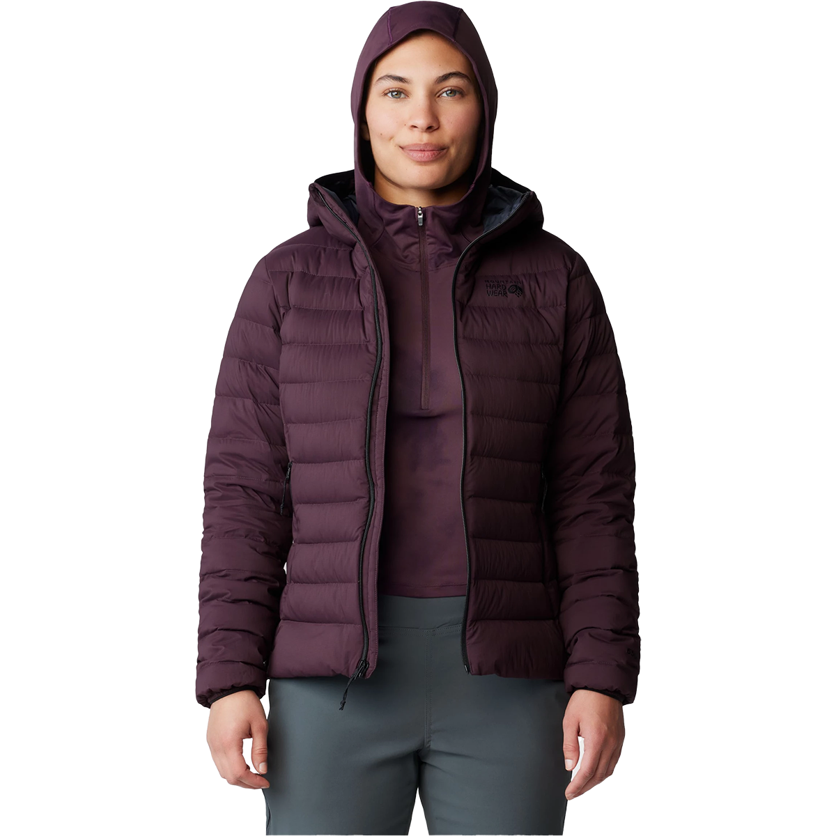 Women's Deloro Down Full Zip Hoody alternate view