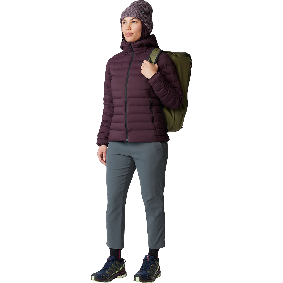 Women's Deloro Down Full Zip Hoody alternate view