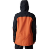 Mountain Hardwear Men's Boundary Ridge Gore-Tex Jacket in Raw Carnelian Black back