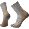 Smartwool Hike Light Cushion Mid Crew Socks in Taupe-Natural Marl