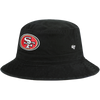 47 Brand 49ers Bucket Hat in Black