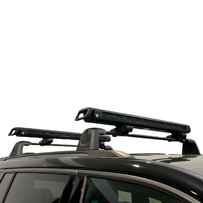 Grip 6 Ski Rack - Matte Black, Kuat Grip 6 Ski Rack - Matte Black on car