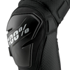 100 Percent Fortis Knee Guards pad detail