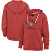 47 Brand Women's 49ers Wrapped Up Kennedy Hood front and back