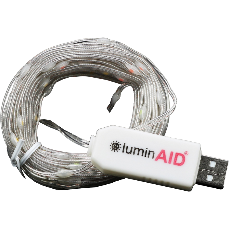 LuminAID Add-On String Lights, LuminAID Add-On String Lights closeup