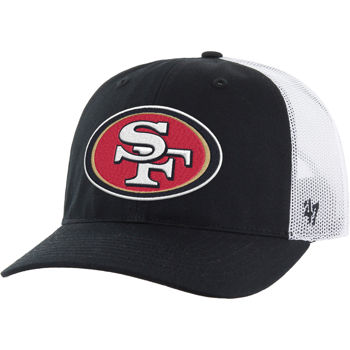 OTTO Black 49ers Faithful Trucker Hat Where to find Otto hats? main image 2