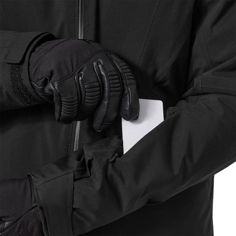 Women's Motionista Infinity Jacket, Helly Hansen Women's Motionista Infinity Jacket in black pass pocket