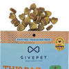 GivePet Doggy Paddle Soft Training Treats package open