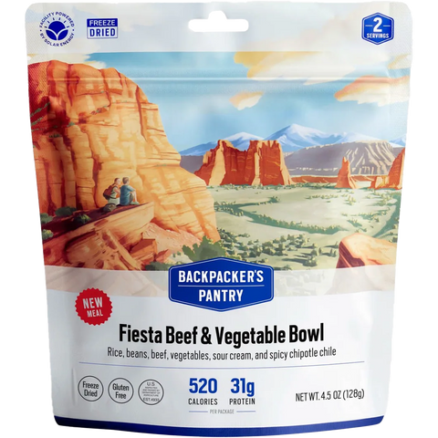 Fiesta Beef and Vegetable Bowl (2 Servings)