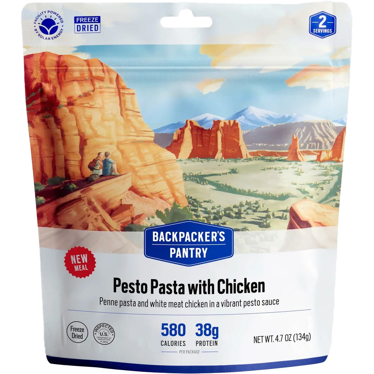 Pesto Pasta with Chicken (2 Servings) alternate view