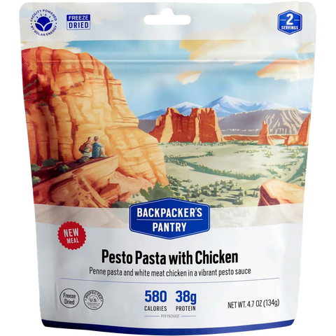 Pesto Pasta with Chicken (2 Servings)
