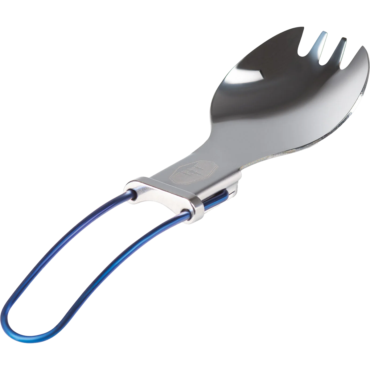 Glacier Folding Spork - Blue alternate view