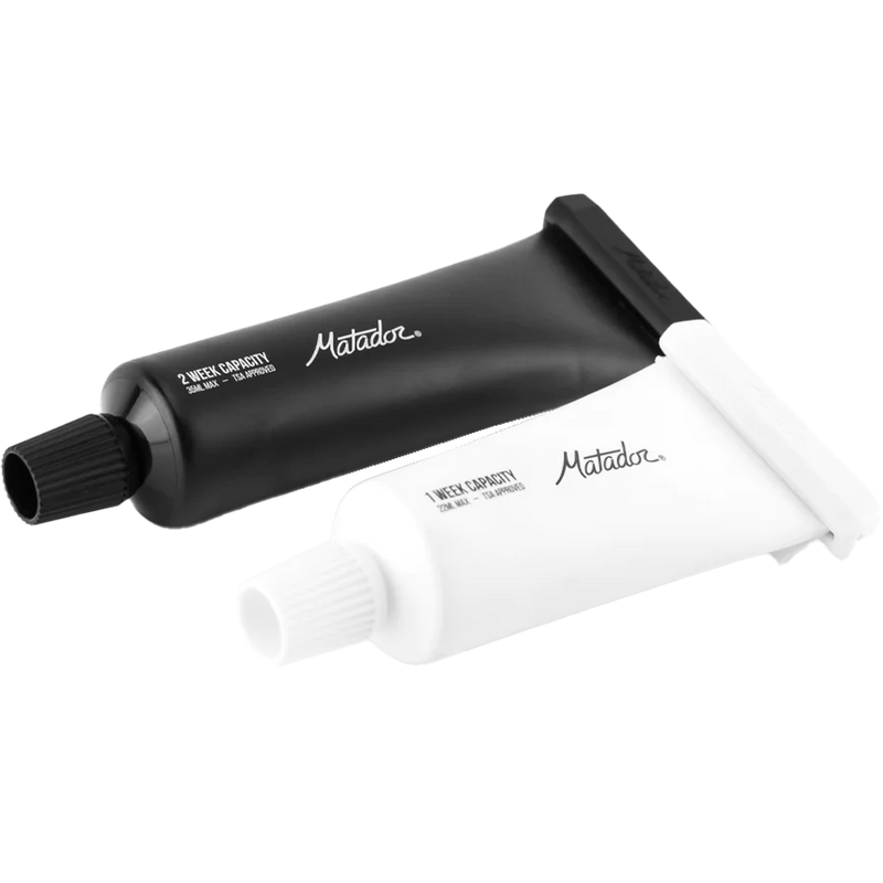 Refillable Toothpaste Tubes 2 Pack, Matador Refillable Toothpaste Tubes 2 Pack side