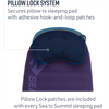Sea to Summit Women's Comfort Plus Self Inflating - Regular in Purple pillow lock system