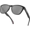 Oakley Frogskin Polarized in Matte Black\Prizm Black front bottom