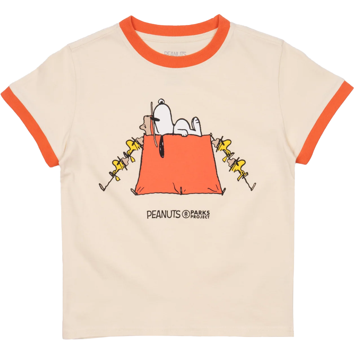Youth Peanuts X Parks Project Try Not To S'more Tee alternate view