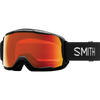 Smith Sport Optics Youth Grom in Black + ChromaPop Everyday Red Mirror