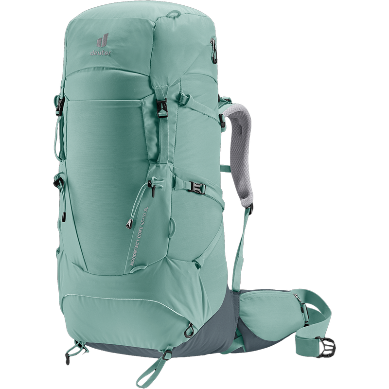Aircontact Core 45+10 SL, Deuter Aircontact Core 45+10 SL in Jade-Graphite front right