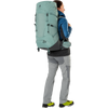 Deuter Aircontact Core 45+10 SL in Jade-Graphite on model back