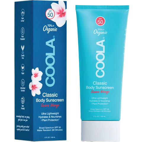 Classic Body Organic Sunscreen Lotion SPF 50