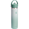 Hydro Flask 24 oz Wide Mouth with Flex Straw Cap - Ombre 3/4 view