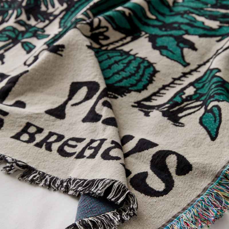 Maze Path Throw Blanket ブランケット Maze Path Throw Blanket ブランケット Maze Path Throw Blanket