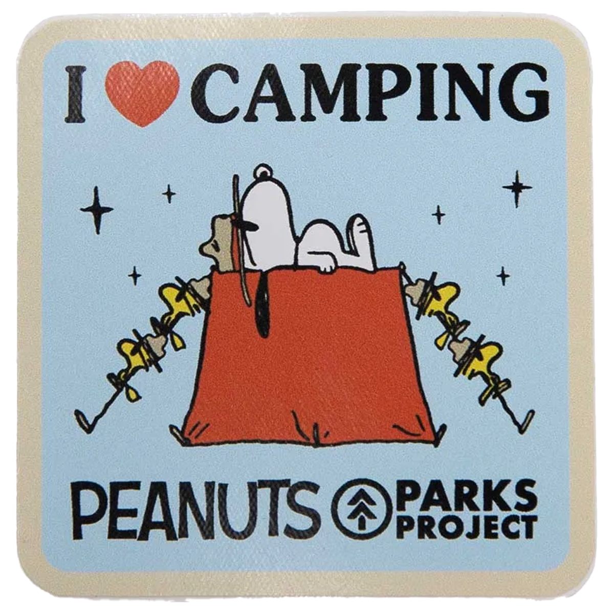 Peanuts x Parks Project Recycled Water Bottle and Sticker Pack alternate view