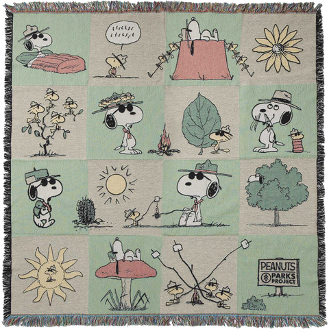 Peanuts x Parks Project Woven Blanket