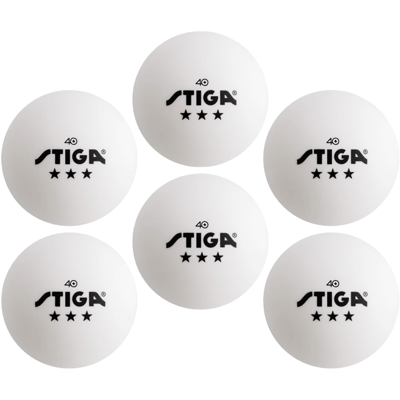 3-Star Table Tennis Balls (6 Pack)