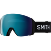 Smith Sport Optics 4D Mag XL Low Bridge Fit in Black + CP Sun Blue Mirror and Low Light
