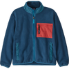 Patagonia Youth Synchilla Fleece Jacket in Tidepool Blue
