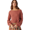 O'Neill Women's Sacha Long Sleeve Sweater in Cedar Wood