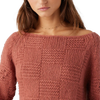 O'Neill Women's Sacha Long Sleeve Sweater neckline