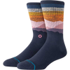 Stance Saddleback Crew Socks in Navy