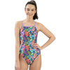 Dolfin Youth Uglies V-Back One Piece in Jungle Jam