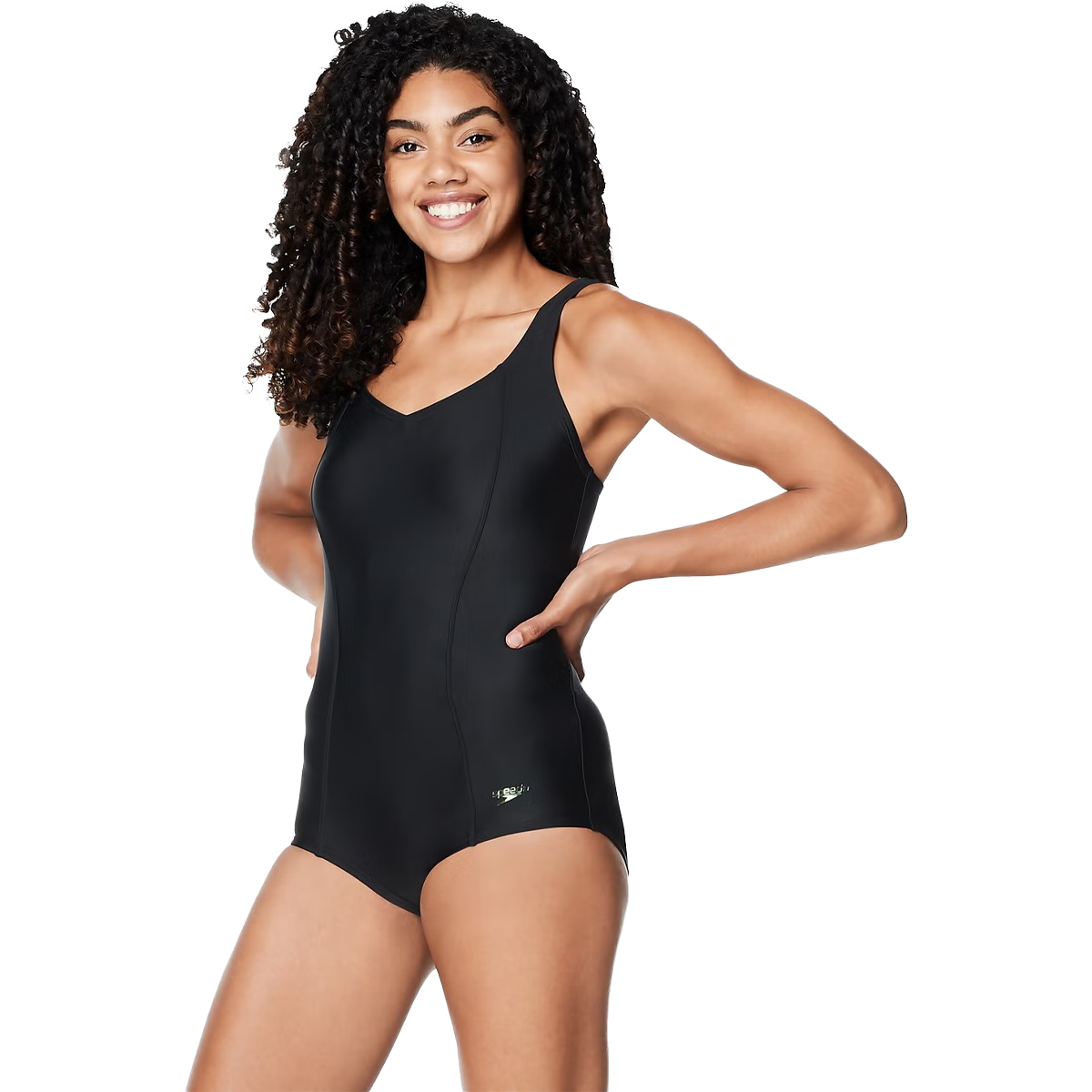 Women's Solid Sweetheart One Piece alternate view