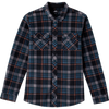 O'Neill Glacier Plaid Superfleece in Black