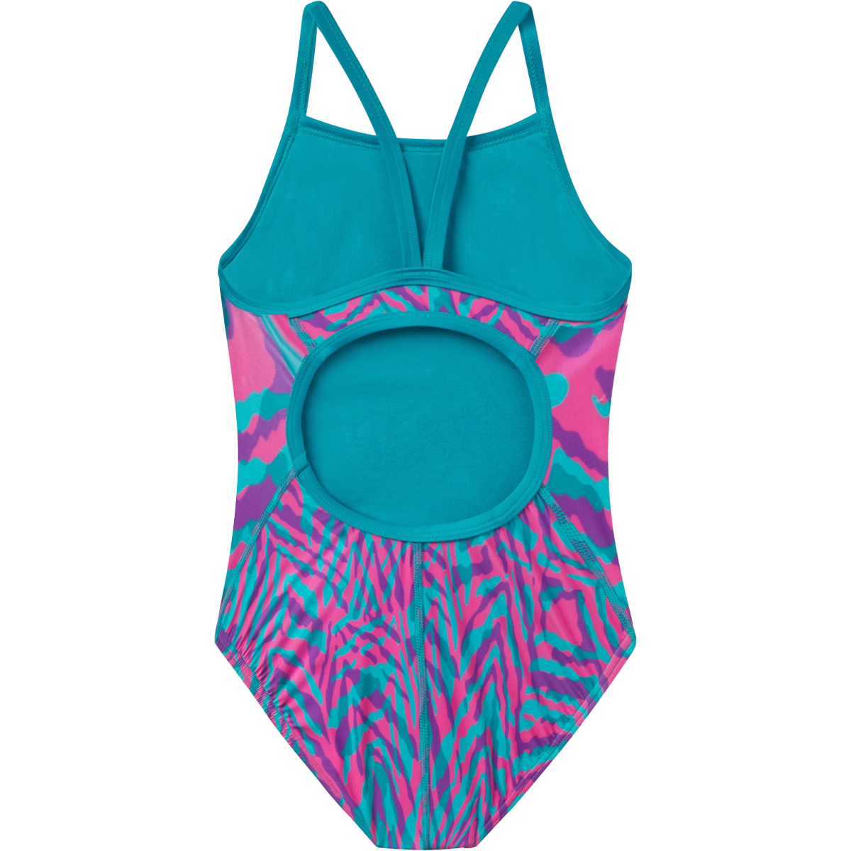 Youth Mini Vibe Printed Propel Back One Piece alternate view
