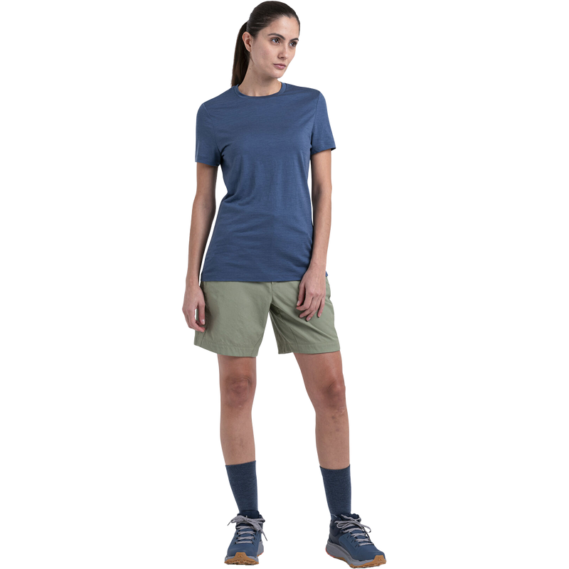 Women's Merino 150 Tech Lite III Short Sleeve Tee, Icebreaker Women's Merino 150 Tech Lite III Short Sleeve Tee in Dawn front