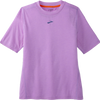 Brooks Women's High Point Short Sleeve in Bright Purple