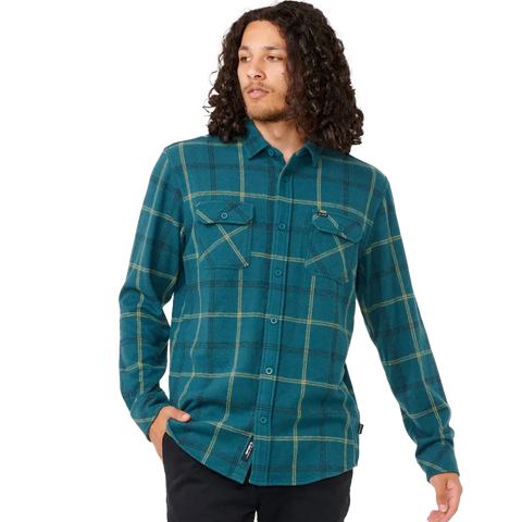 Men's Grid Long Sleeve Shirt