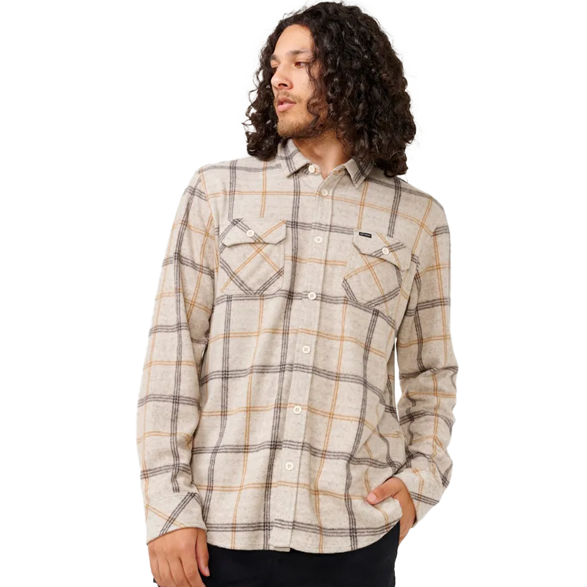 Men's Grid Long Sleeve Shirt alternate view