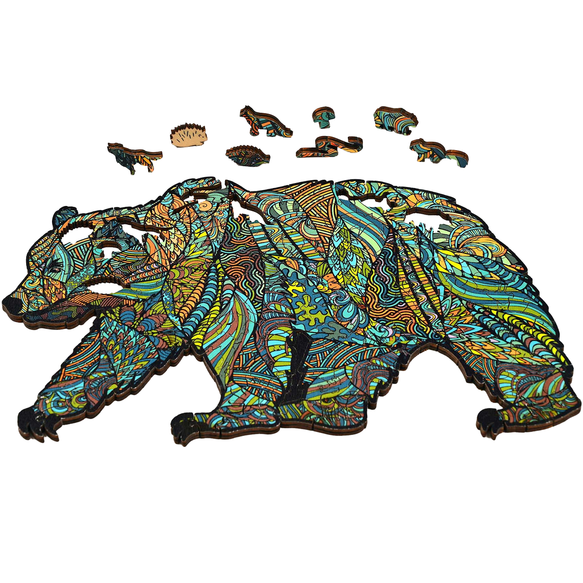 Grizzly Bear Wood Puzzle – Sports Basement