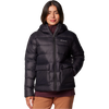 Columbia Women's Harmony Falls Hooded Down Jacket in Black