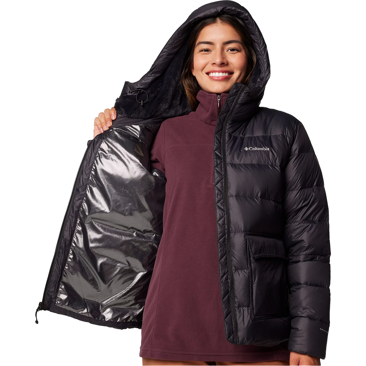 Women's Harmony Falls Hooded Down Jacket alternate view