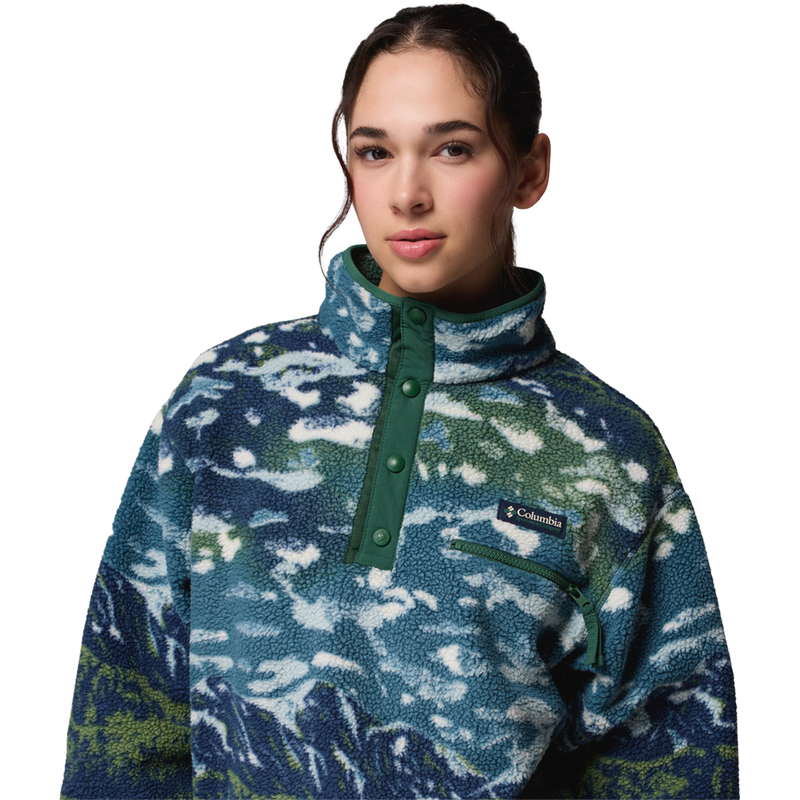 Women's Helvetia II Printed Crop 1/2 Snap Pullover – Sports Basement