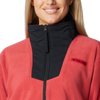 Columbia Women's Sequoia Grove 1/2 Zip Fleece collar up