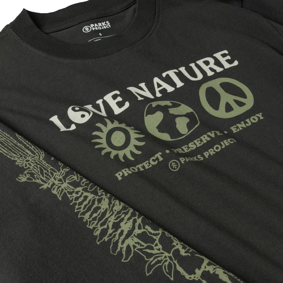 Women's Love Nature Boxy Long Sleeve alternate view