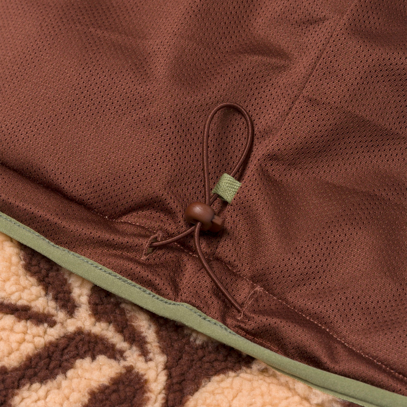 Women's Desert Wildflowers Fleece Jacket, Parks Project Desert Wildflowers High Pile Women's Jacket liner and elastic