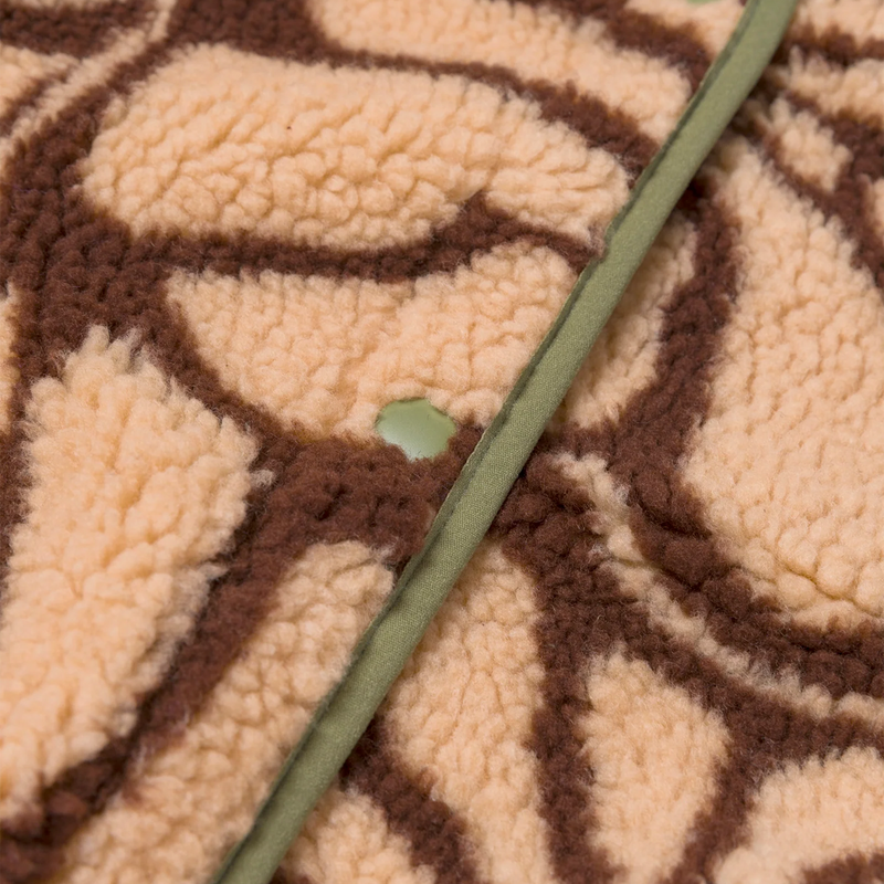 Women's Desert Wildflowers Fleece Jacket, Parks Project Desert Wildflowers High Pile Women's Jacket snap